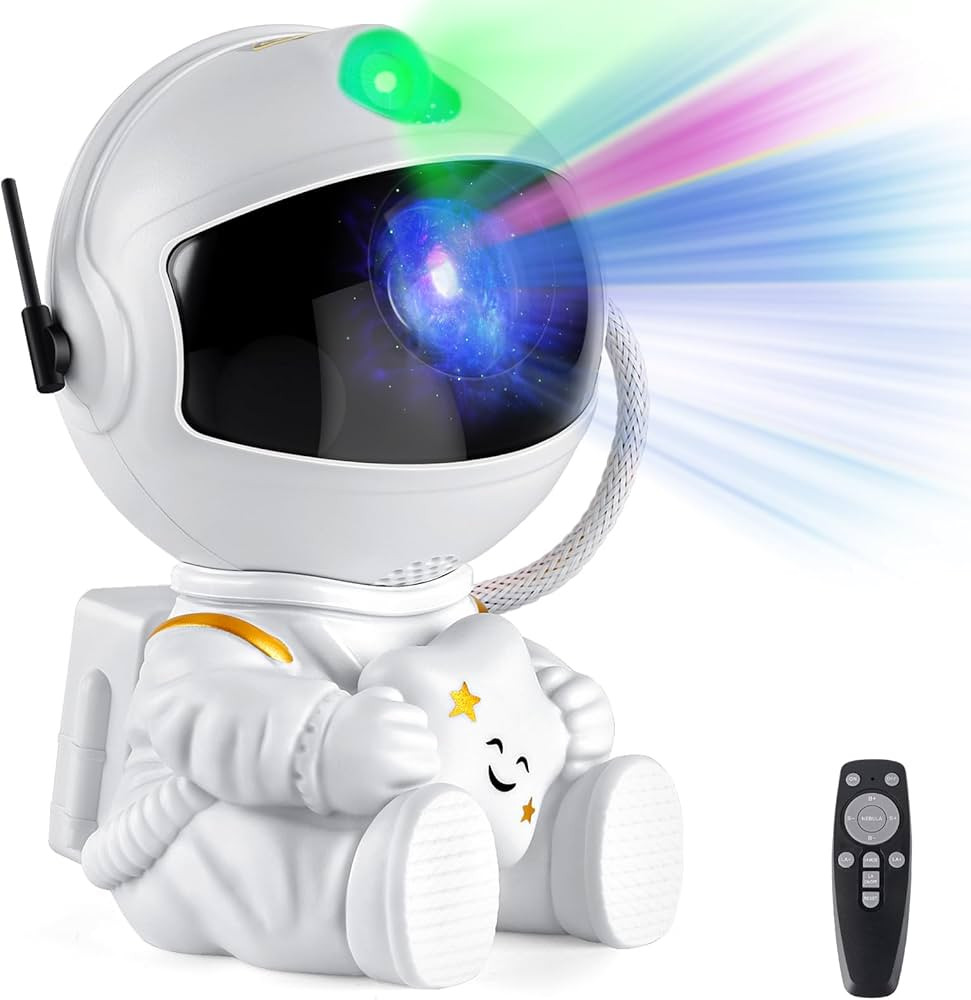 XHSY Astronaut Projector，Star Projector Galaxy Light，Night Light for Kids，Light Projector f... | Amazon (US)
