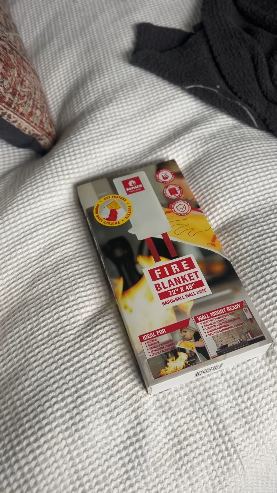 With all of the cooking and baking during the holiday season, it's so important to have a fire extinguisher or fire blanket in your kitchen. This fire blanket is 25% off right now at @loweshomeimprovement. #ad #Lowespartner

#LTKHoliday #LTKCyberWeek #LTKGiftGuide