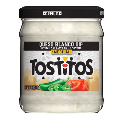 Tostitos Queso Blanco Dip - 15oz | Target