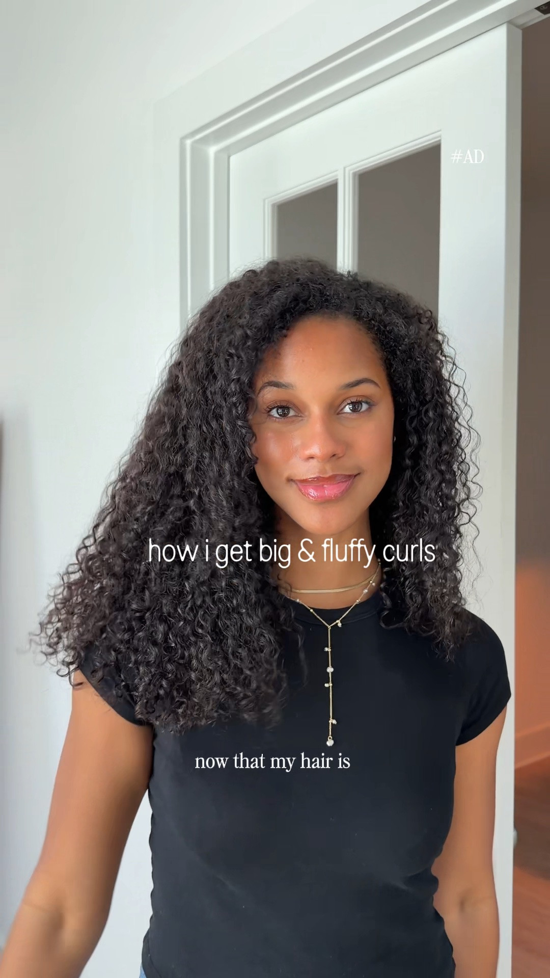 #ad If your goal is volume, bounce, and curls you can’t stop touching… this routine is for you 🤭💛the @notyourmothers Curl Talk line will never let you down! you can shop these products at @target #NYMPartner #TargetPartner