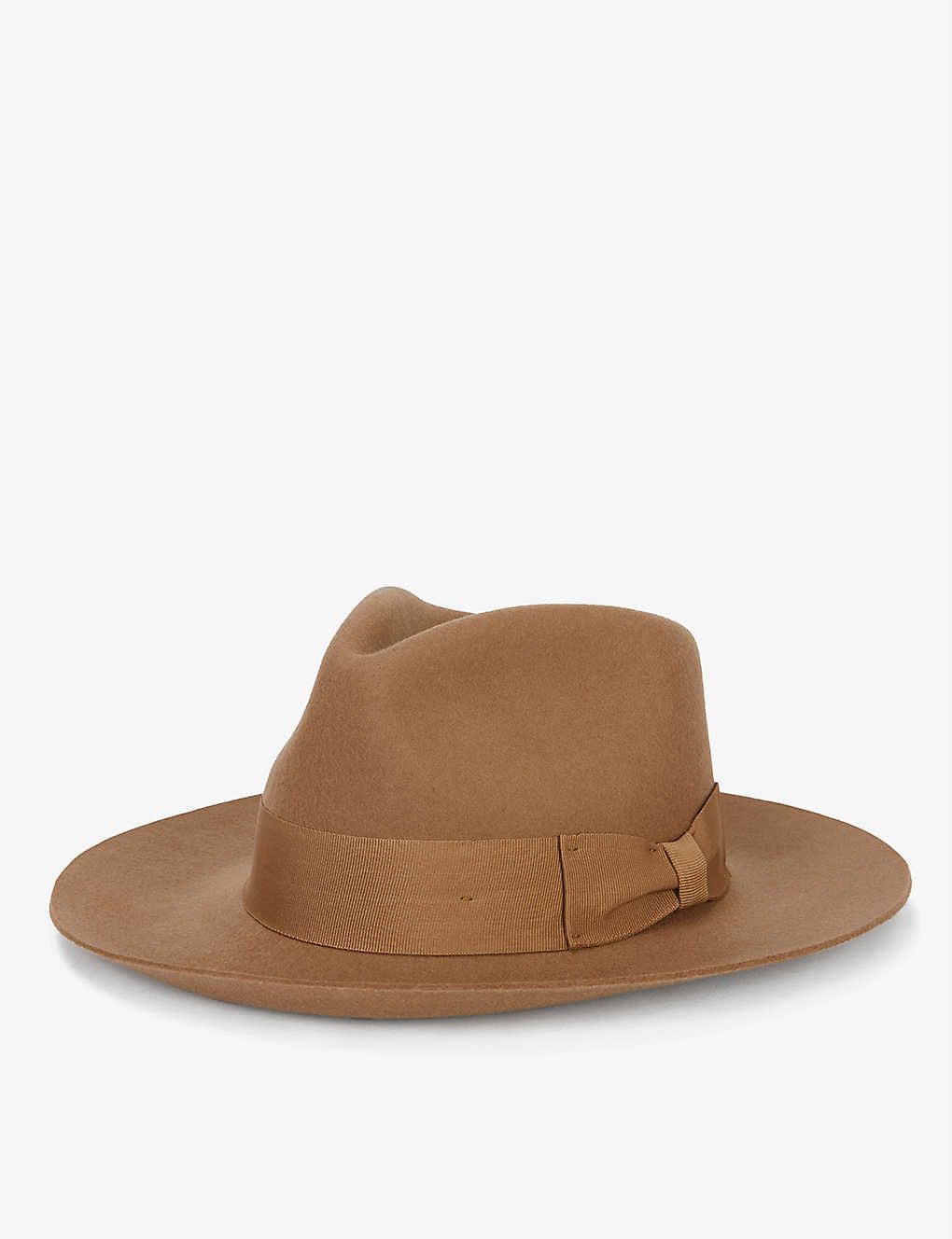 Textured wool-felt fedora hat | Selfridges