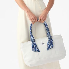 Canvas Tote with Wrapped Handles | Mark and Graham