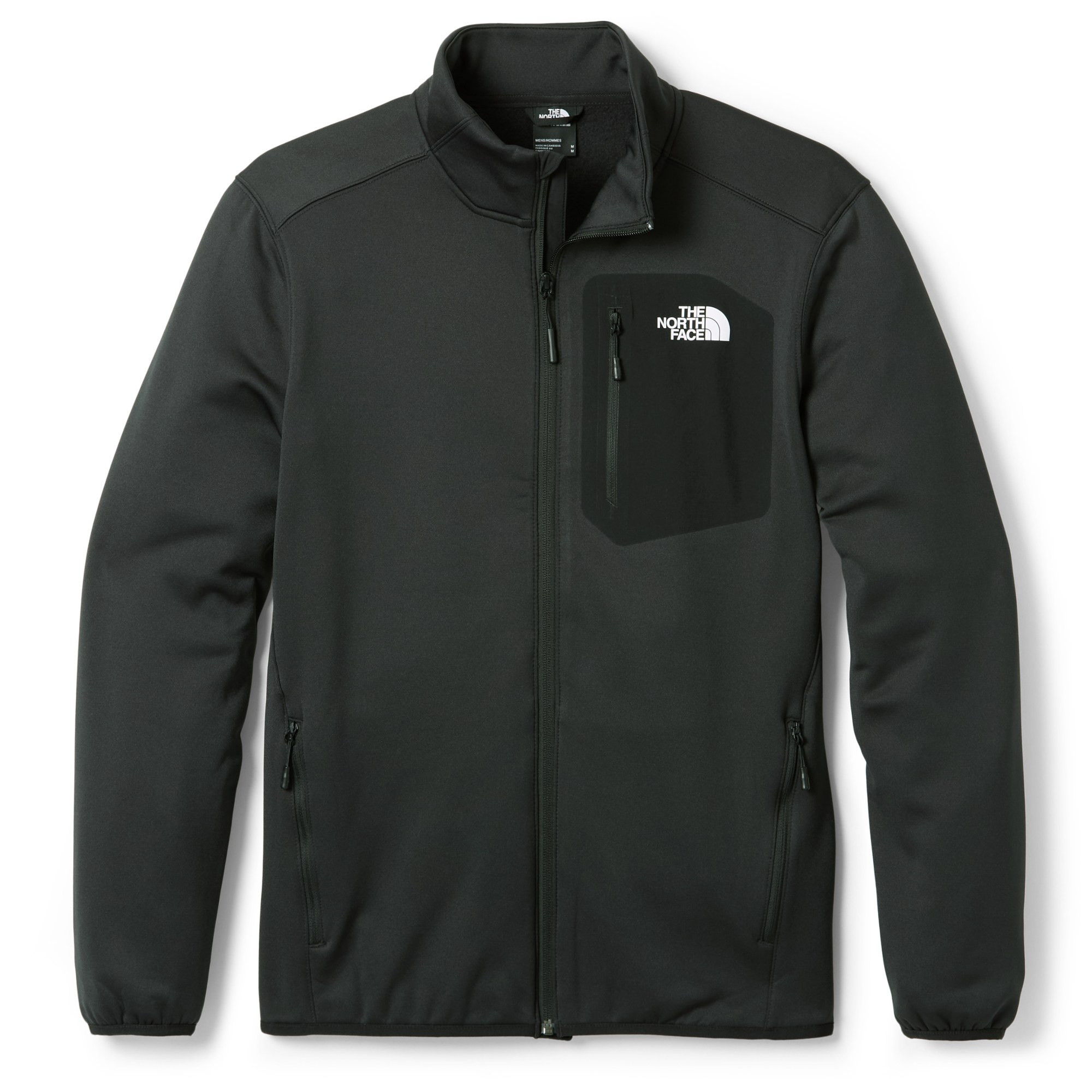 The North Face Men's Crest Full-Zip Jacket Black XL | REI