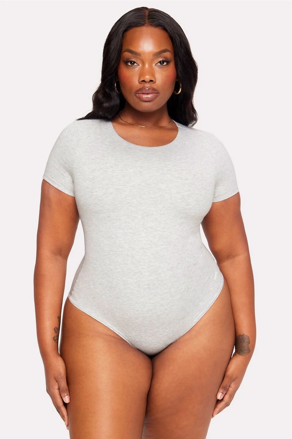 Soft Snug Cotton Short Sleeve Brief Bodysuit | Fabletics - North America