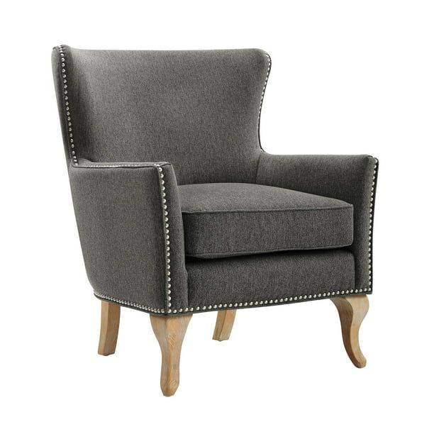 Woven Paths Accent Chair, Charcoal | Walmart (US)