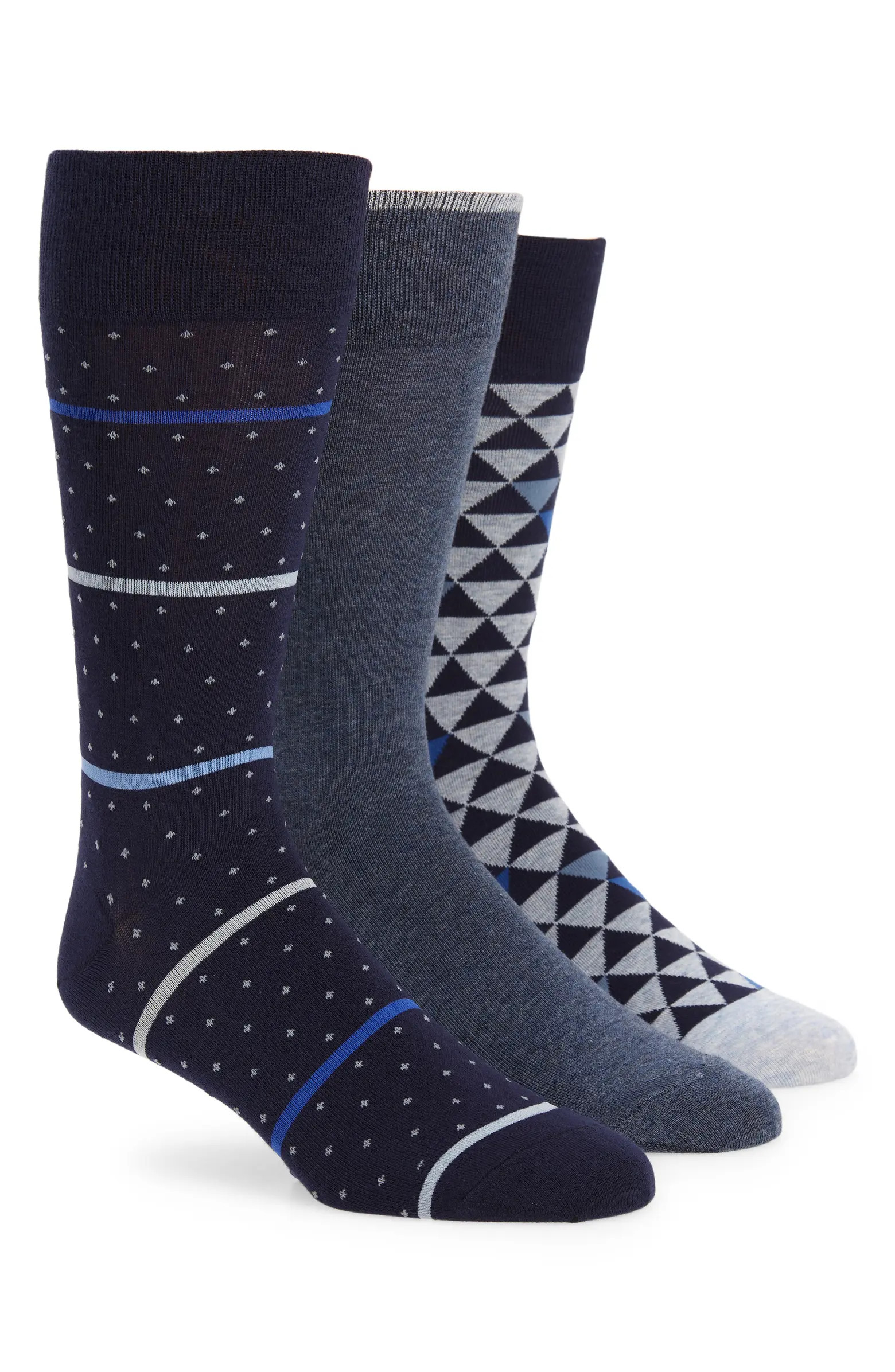 Assorted 3-Pack Crew Socks | Nordstrom