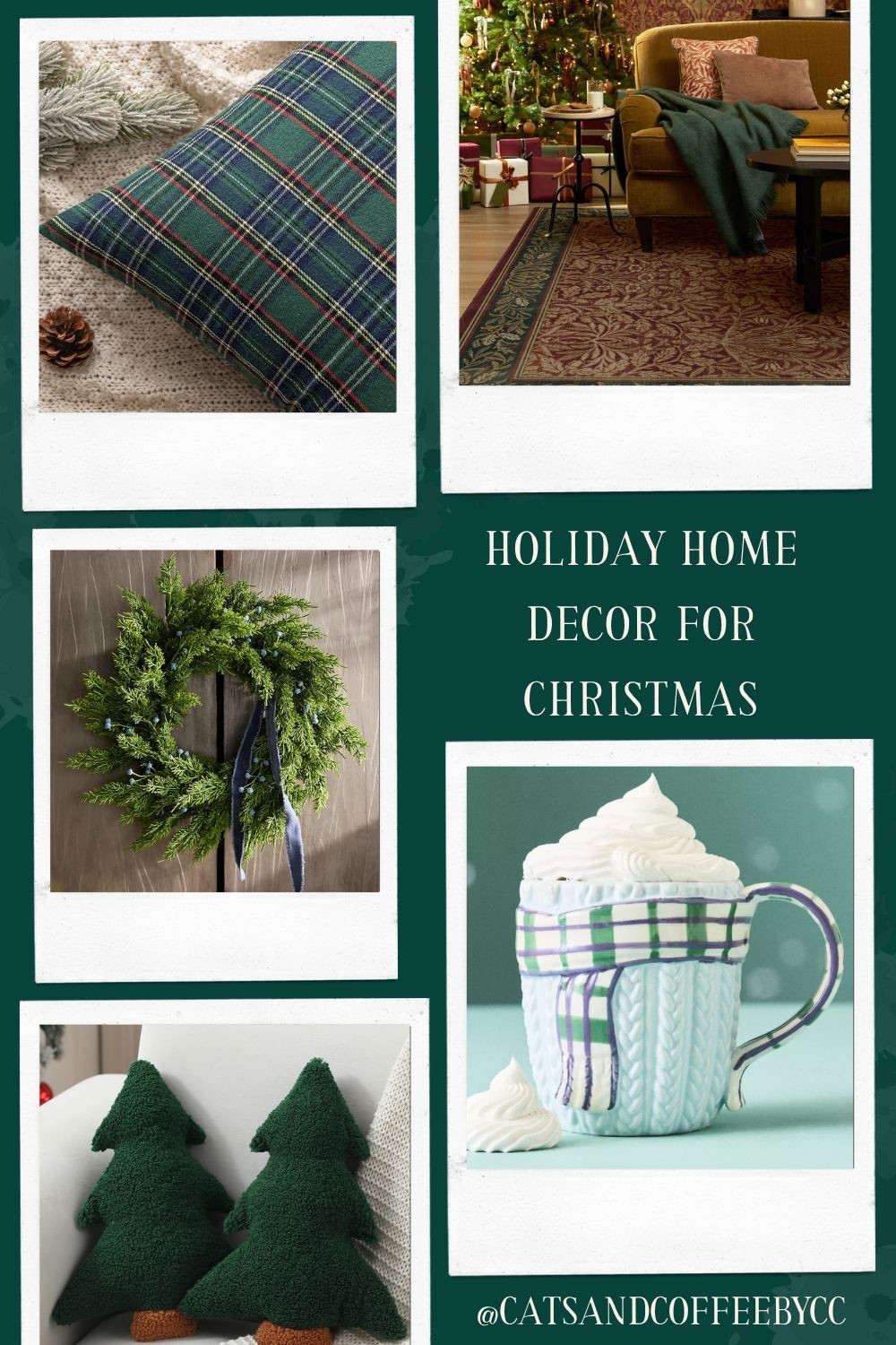 Bringing together my favorite holiday decor finds from Ruggable, Pottery Barn, Amazon, Anthropologie, and Etsy — everything from candles and wreaths to ornaments and tartan throw blankets. The perfect cozy mix of timeless, whimsical, and just a little bit magical for your holiday home. 

 #LTKHoliday #LTKSeasonal #LTKHome