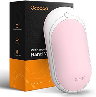 OCOOPA Rechargeable Hand Warmers, 5200mAh Portable Hand Warmer, Electric, Quick Heating, Great fo... | Amazon (US)