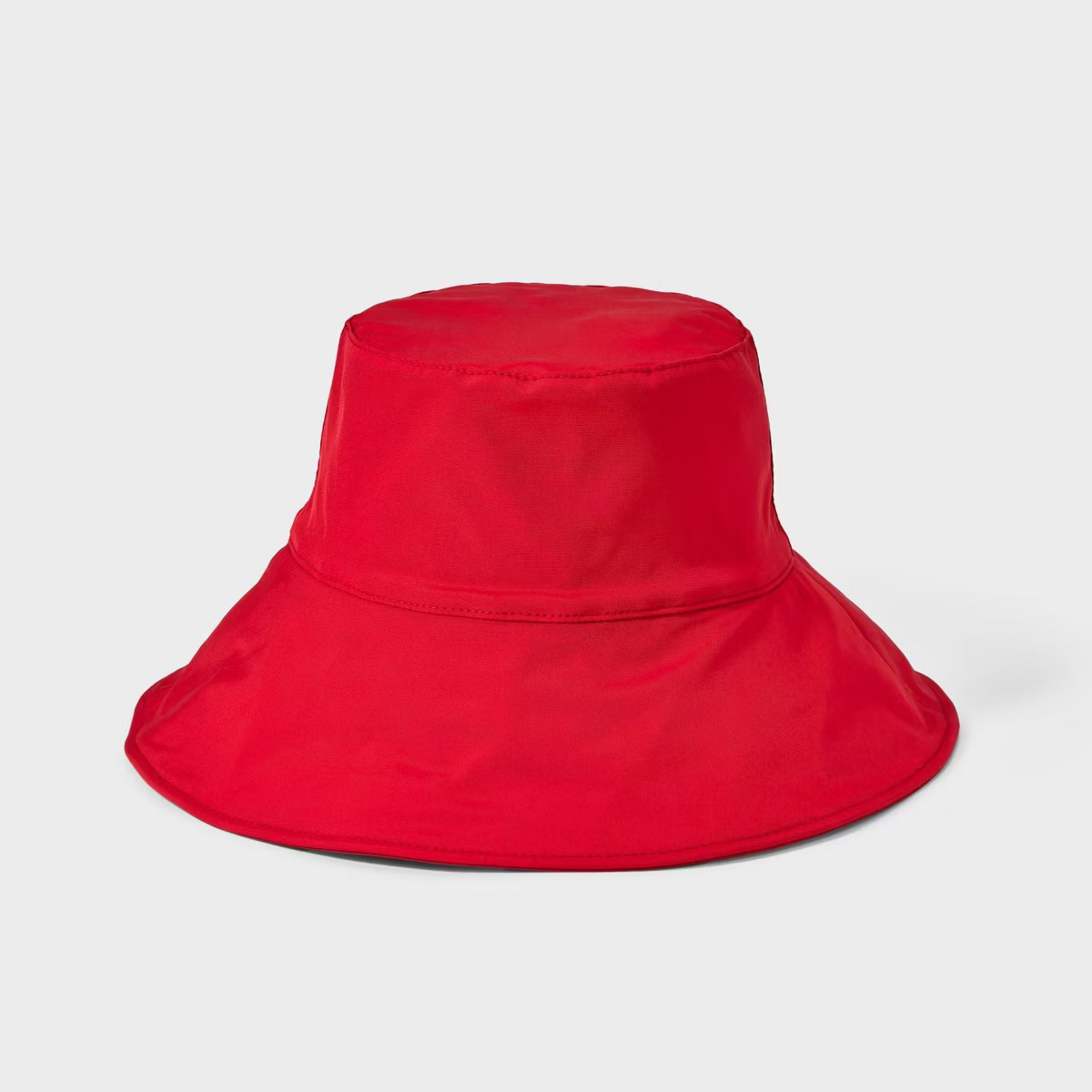 Women's Recycled Polyester Reversible Bucket Hat - Shade & Shore™ Red: Solid Pattern, Midweight... | Target