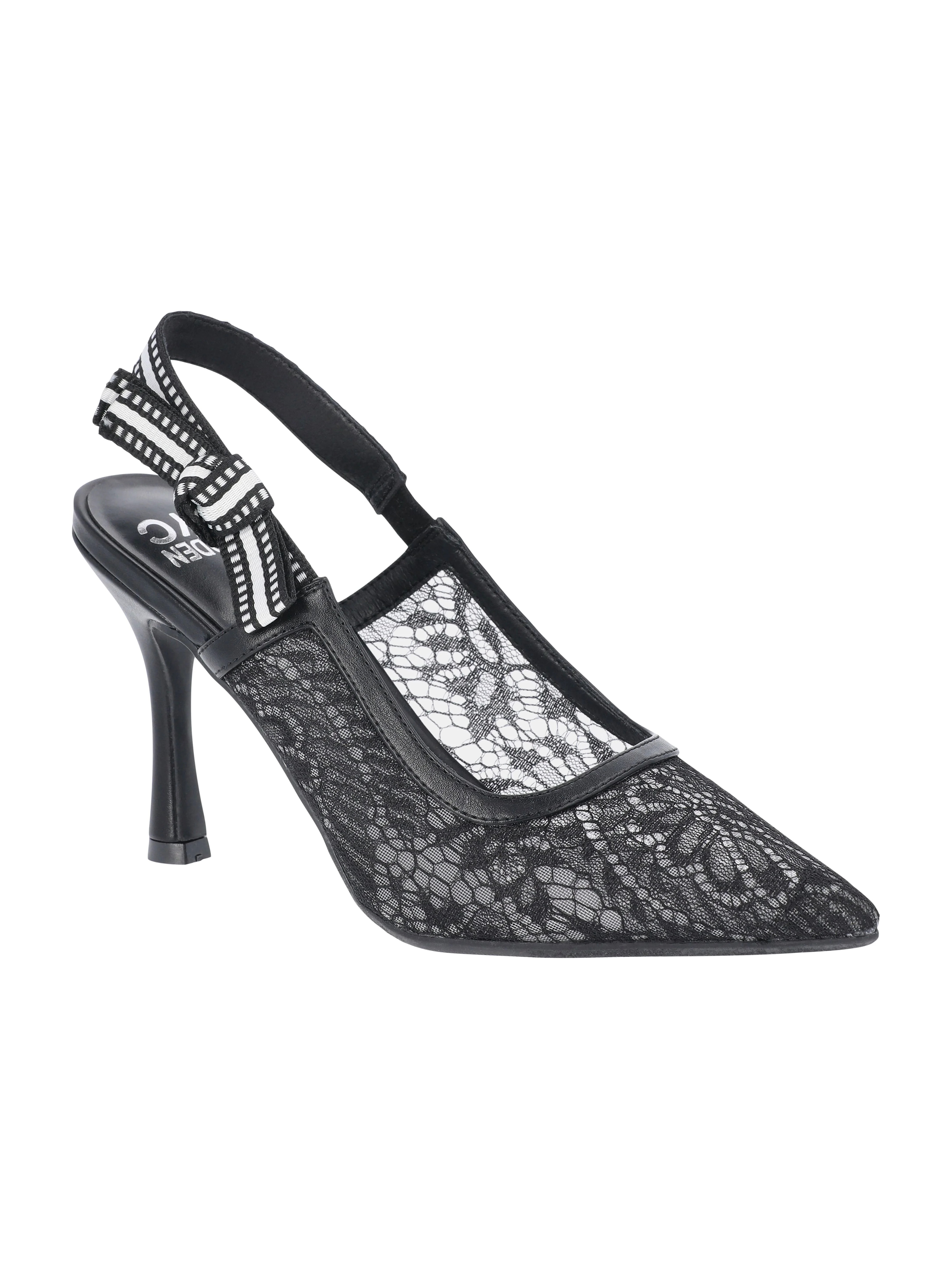 Madden NYC Women's Pointed Toe Slingback Stiletto Heel Shoes | Walmart (US)