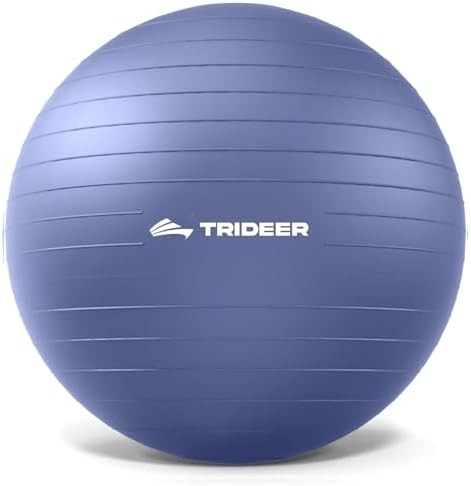Trideer Exercise Ball Yoga Ball,Office Seating & Balance Ball Chair, Stability Ball for Pilates, ... | Amazon (US)