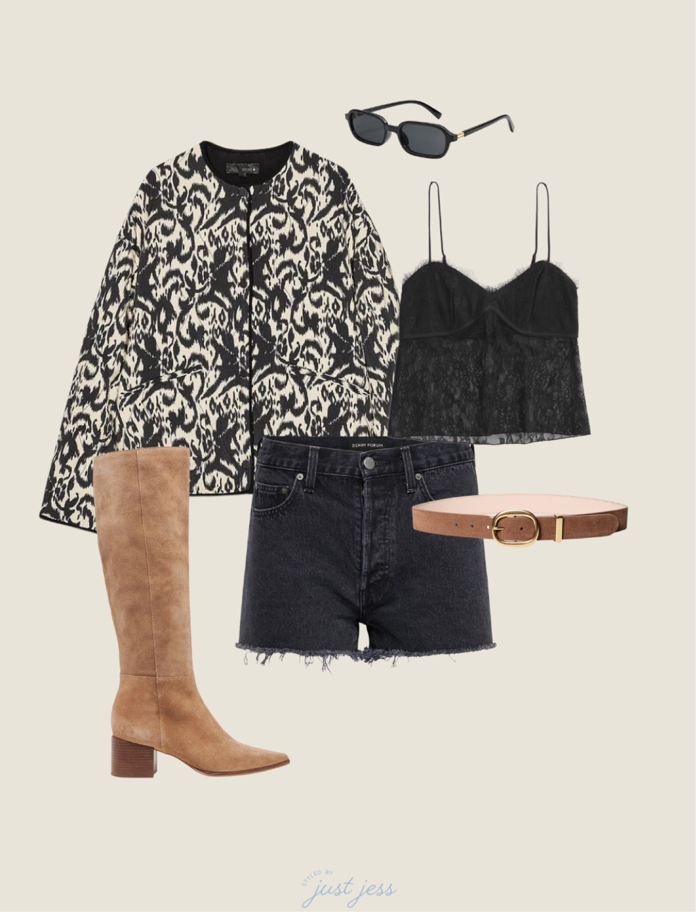 Country concert ready! Tall brown boots, an all-black base, and a fun jacket—the perfect mix of chic and country. Shop the look!

// country concert style, country style, Zara finds, tall brown boots, aritzia denim 

#LTKWatchNow #LTKFindsUnder100 #LTKStyleTip