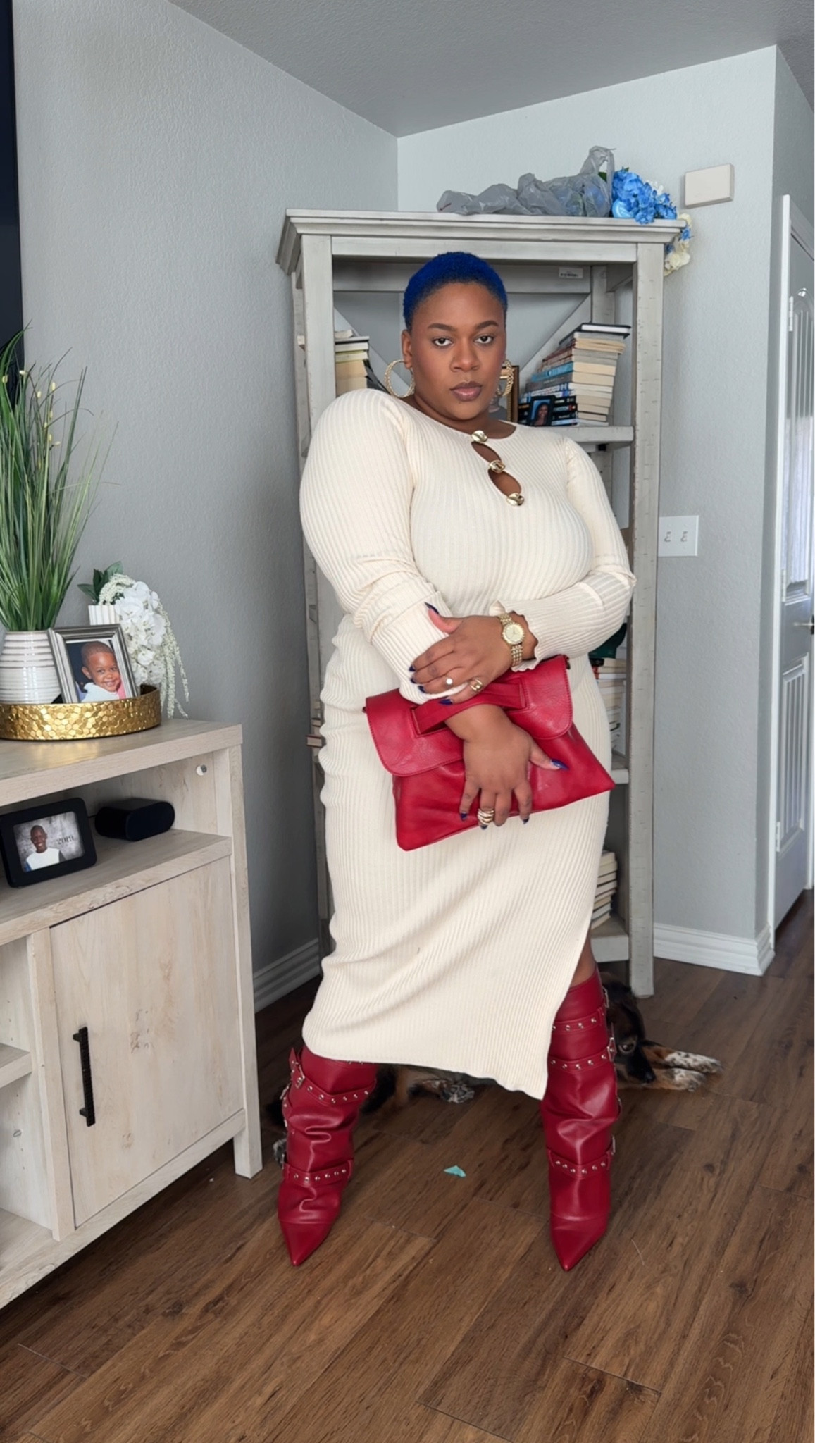 Pre-Valentines Day dinner inspo❤️💋 Curvy and plus friendly, boots are wide calf friendly (mines are 18”)

#LTKSaleAlert #LTKPlusSize