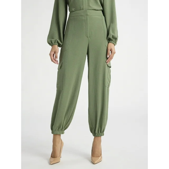 Sofia Jeans Women's and Women's Plus Utility Pants, Size XS-4X | Walmart (US)