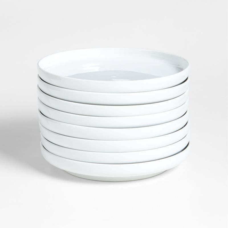 Toben Salad Plates, Set of 8 + Reviews | Crate & Barrel | Crate & Barrel