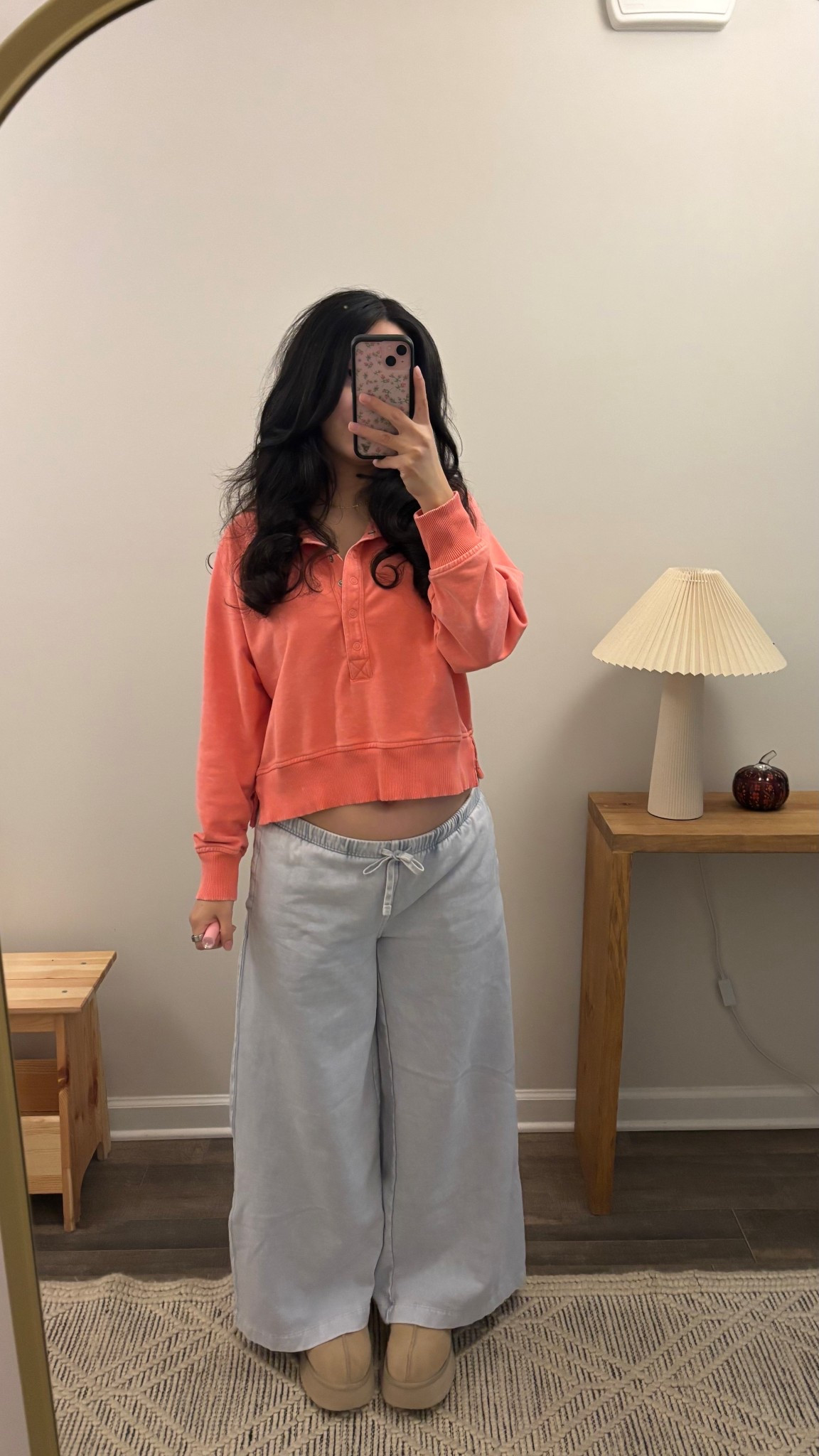 AE big hug Henley (s)
AE luxe wide leg sweatpants (xs)

#LTKBump #LTKootd #LTKPetite