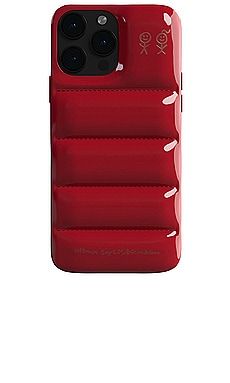 Urban Sophistication Iphone 15 Pro Max Glazed Puffer Case in Red from Revolve.com | Revolve Clothing (Global)