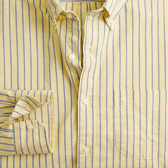 J.Crew: Broken-in Organic Cotton Oxford Shirt For Men | J. Crew US