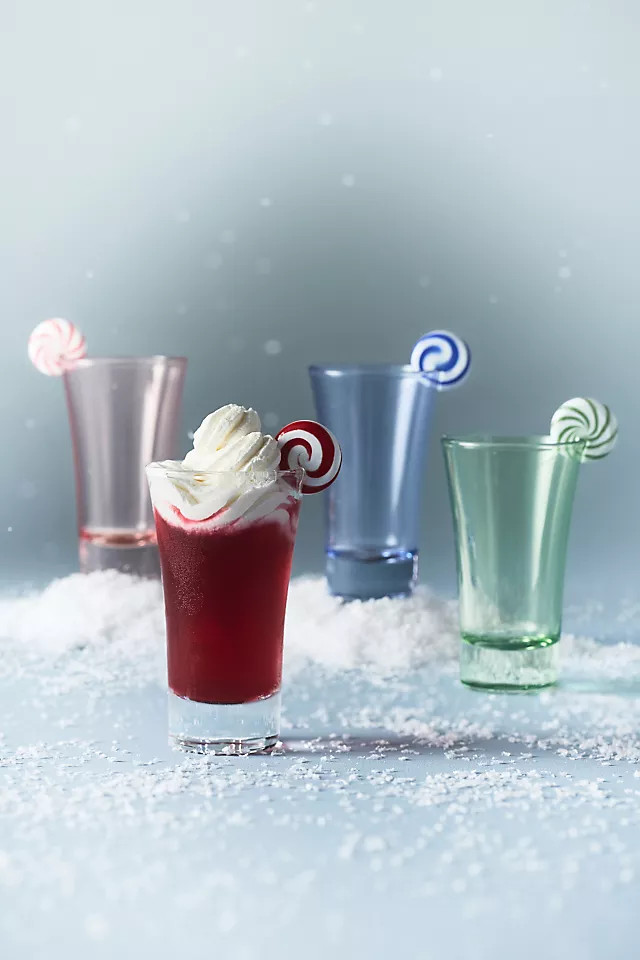 Mintie Boxed Shot Glasses, Set of 4 | Anthropologie (US)