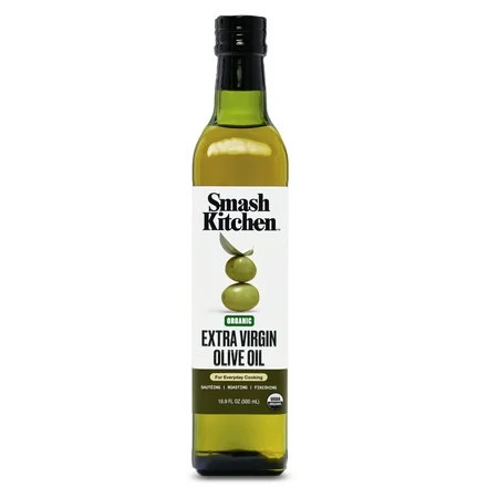 Smash Kitchen Organic Classic Extra Virgin Olive Oil, 16.9 fl oz | Walmart (US)