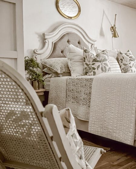 Country cottage garden inspired bedroom decor. 🫶🏼

#LTKSeasonal #LTKStyleTip #LTKHome