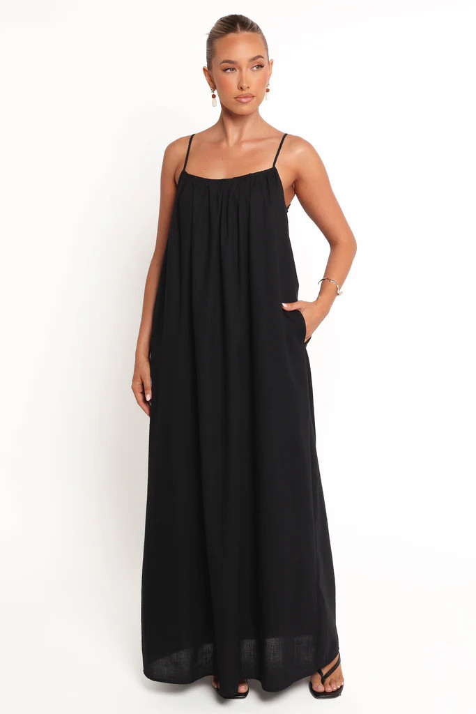 Lumina Maxi Dress - Black | Petal & Pup (US)