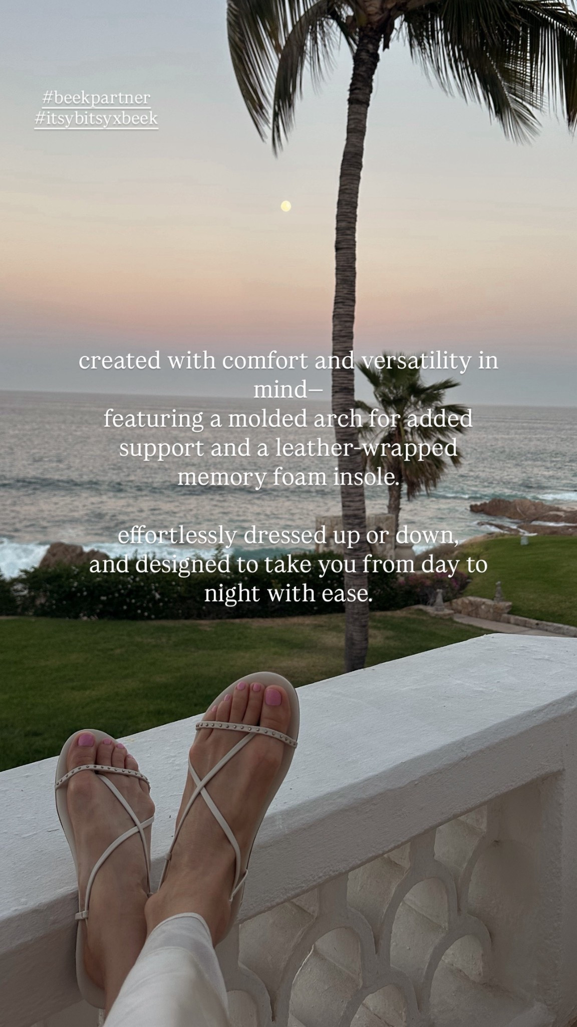 Just launched the vanilla shade in the sandals I co-designed with @beek 
Find them on their website beek by two birds and they’re the Bitsy bird style 