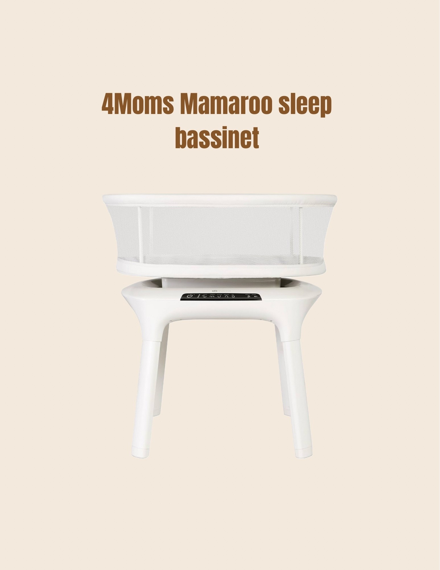 4moms Mamaroo bassinet 🤍

#LTKBump #LTKBaby #LTKFamily