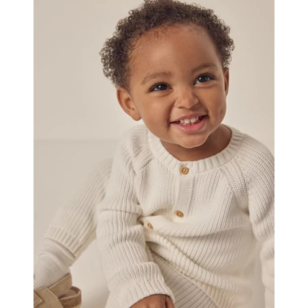 Organic Cotton Cardigan (0–24mths) | Baby Clothing | The  White Company | The White Company UK & ROW