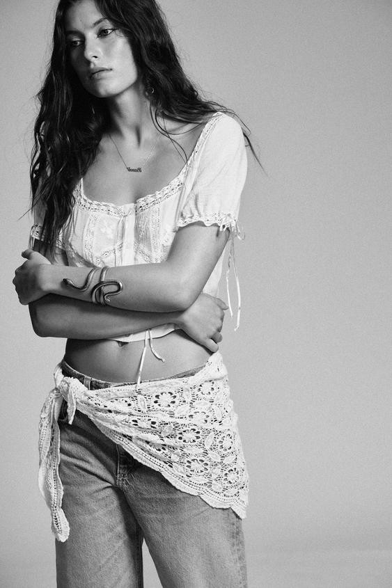 TEXTURED SNAKE BRACELET | Zara US