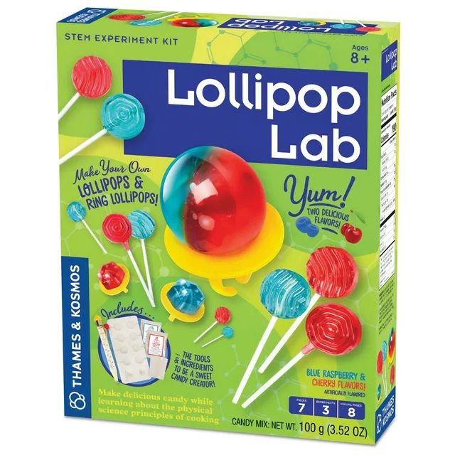 Thames & Kosmos Candy Lollipop Lab Stem Experiment Kit, Ages 8+ | Walmart (US)