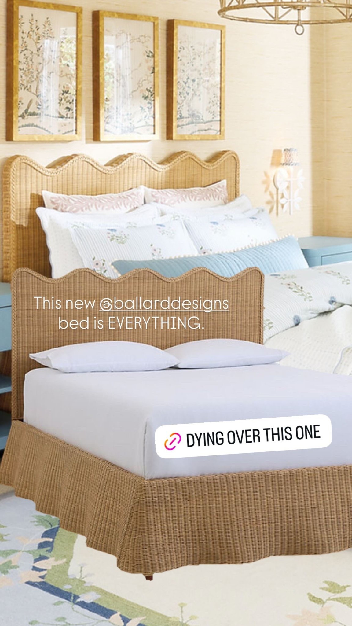 This new @ballarddesigns bed is EVERYTHING. 

Plus a bunch of new things from Ballard for spring! 