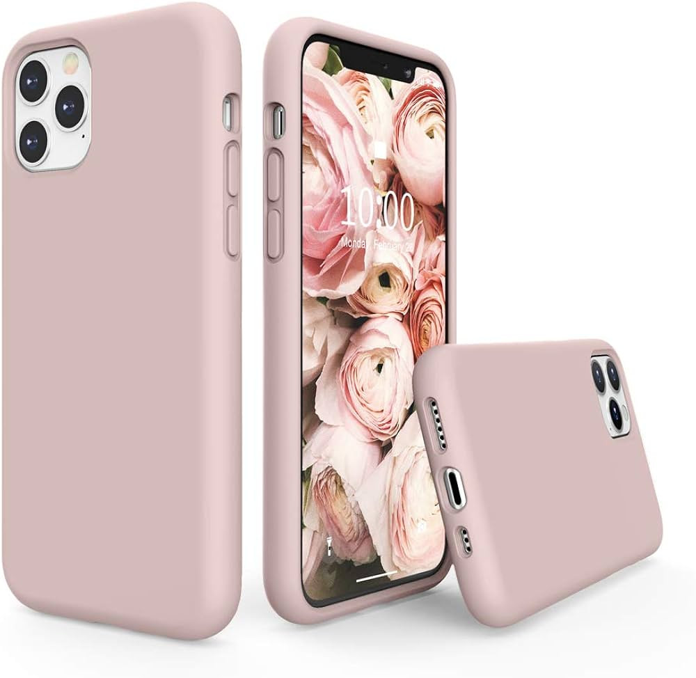 SURPHY iPhone 11 Pro Case, iPhone 11 Pro Silicone Case Liquid Silicone Rubber with Soft Microfibe... | Amazon (UK)
