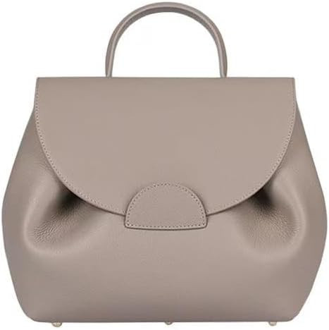 Ladies' lychee patterned cowhide pig bag, top handle handbag and shoulder bag, suitable for work ... | Amazon (US)