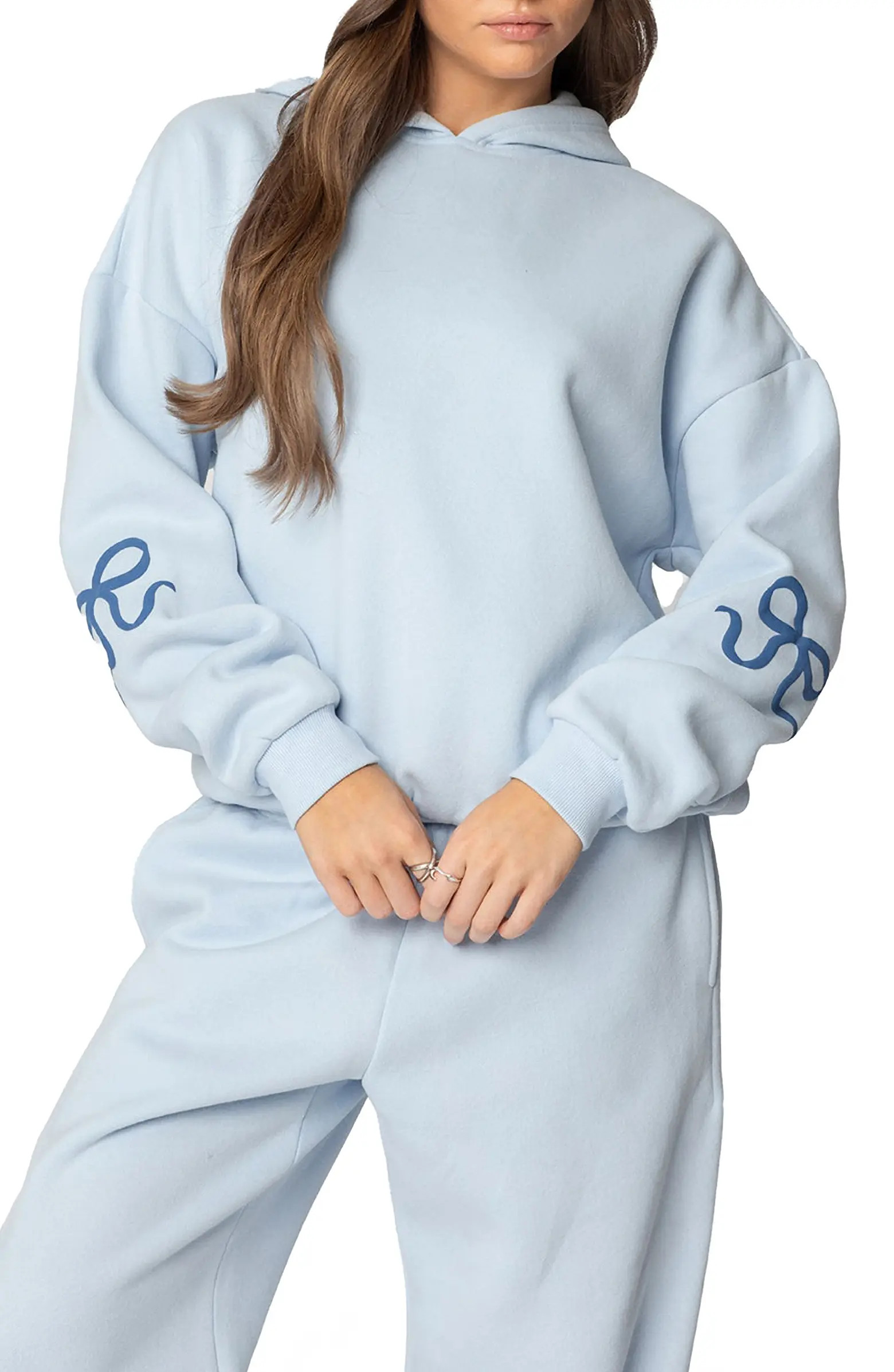 Bonney Bow Oversize Hoodie | Nordstrom