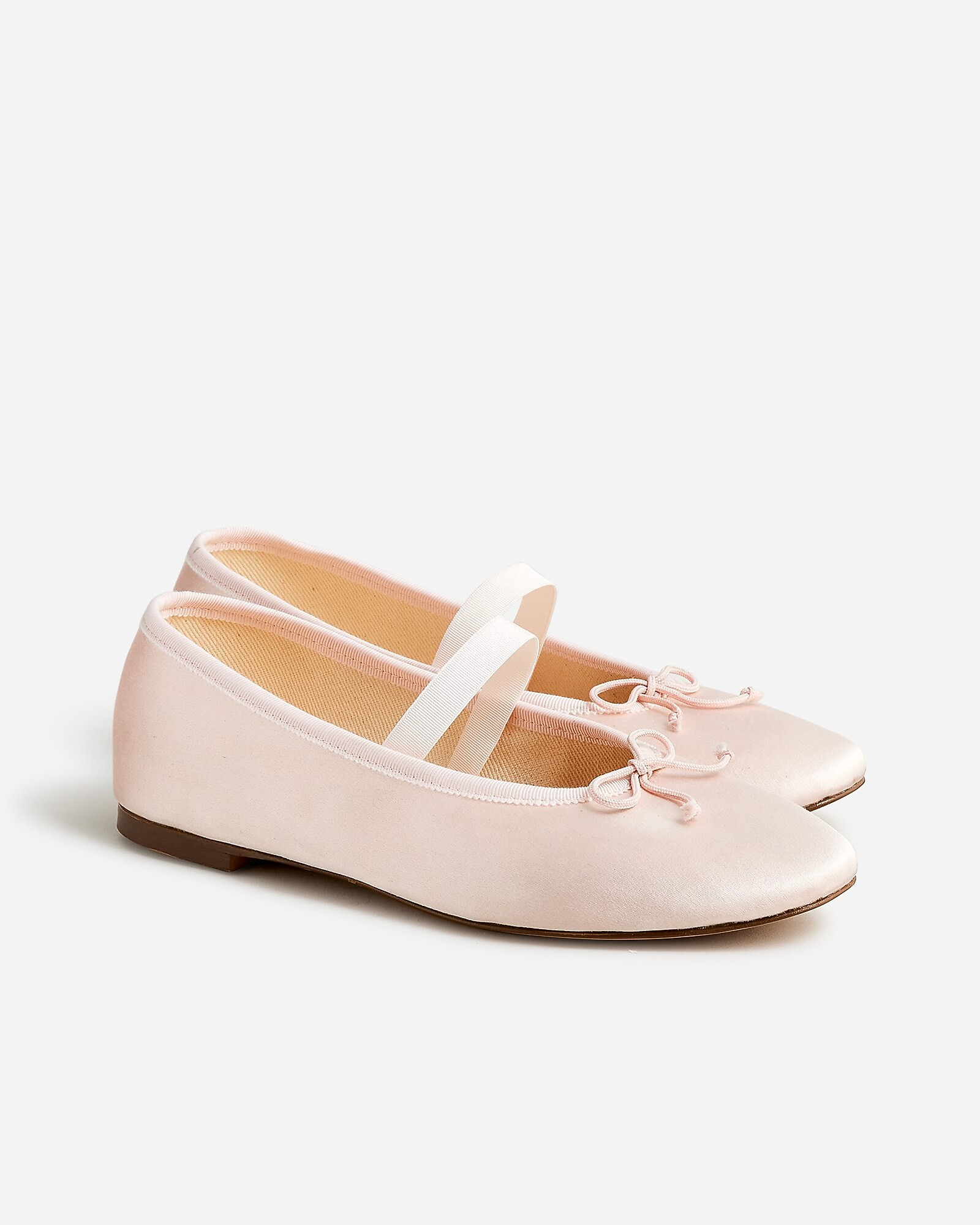 Zoe strappy flats in satin | J. Crew US