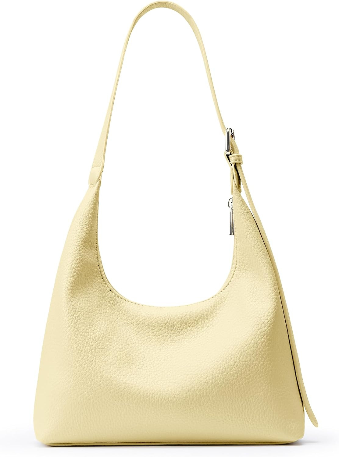 KALIDI Crescent Tote Bag, Women Underarm Hobo Everyday Zipper Handbag Work | Amazon (US)