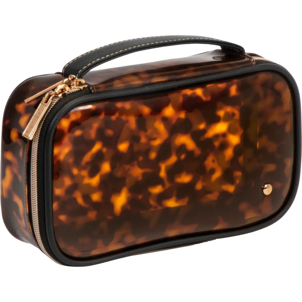 Stephanie Johnson Medium Makeup Case in Tortoise at Nordstrom | Nordstrom