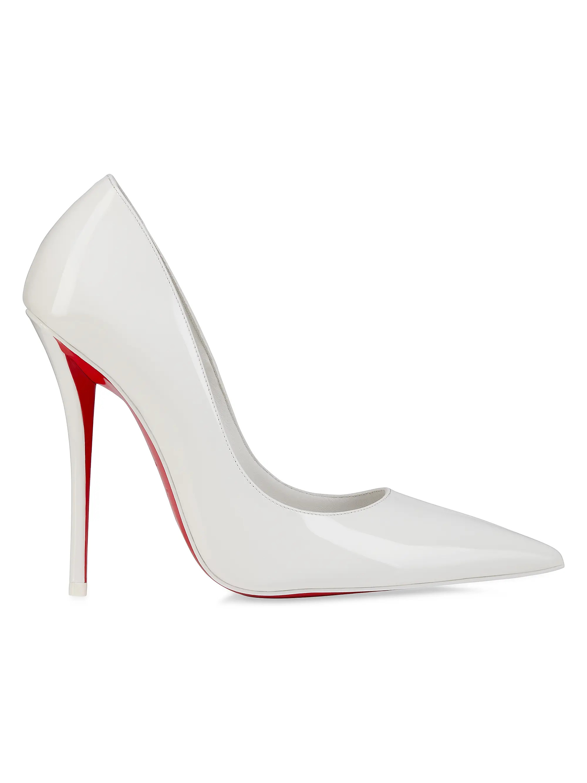 Christian Louboutin Miss Z 120MM Patent Leather Pumps | Saks Fifth Avenue | Saks Fifth Avenue