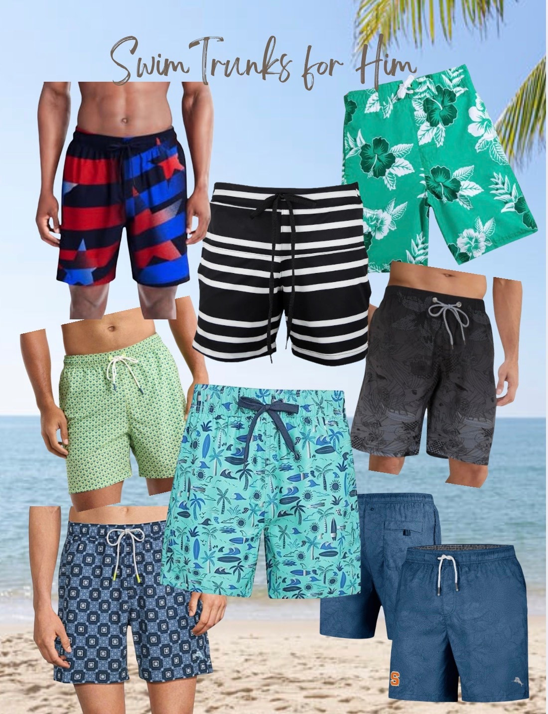 Plans for Spring Break with your guy? Grab him some new swim trunks! All sizes & all price ranges! Have fun & have him looking good too! #swimtrunks #mensclothing

#LTKTravel #LTKMens #LTKSeasonal