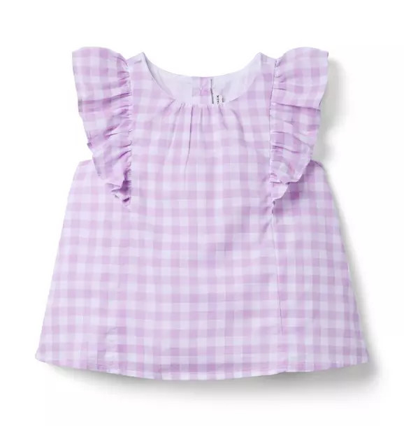 Gingham Ruffle Top | Janie and Jack