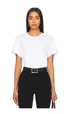 CLYQUE Walker Tee in White from Revolve.com | Revolve Clothing (Global)