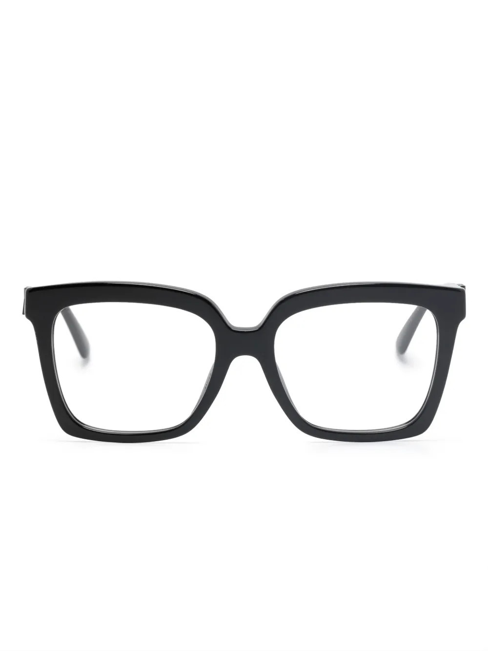 Michael Kors Nassau oversize-frame glasses - Black | Farfetch Global