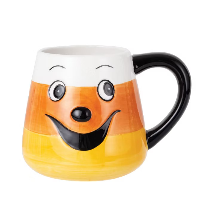Gallerie II 16oz Cute Candy Corn Halloween Mug | Target
