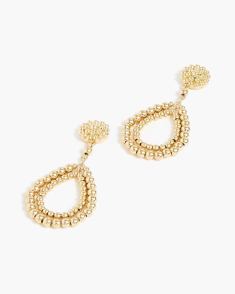 Teardrop statement earrings | J.Crew Factory