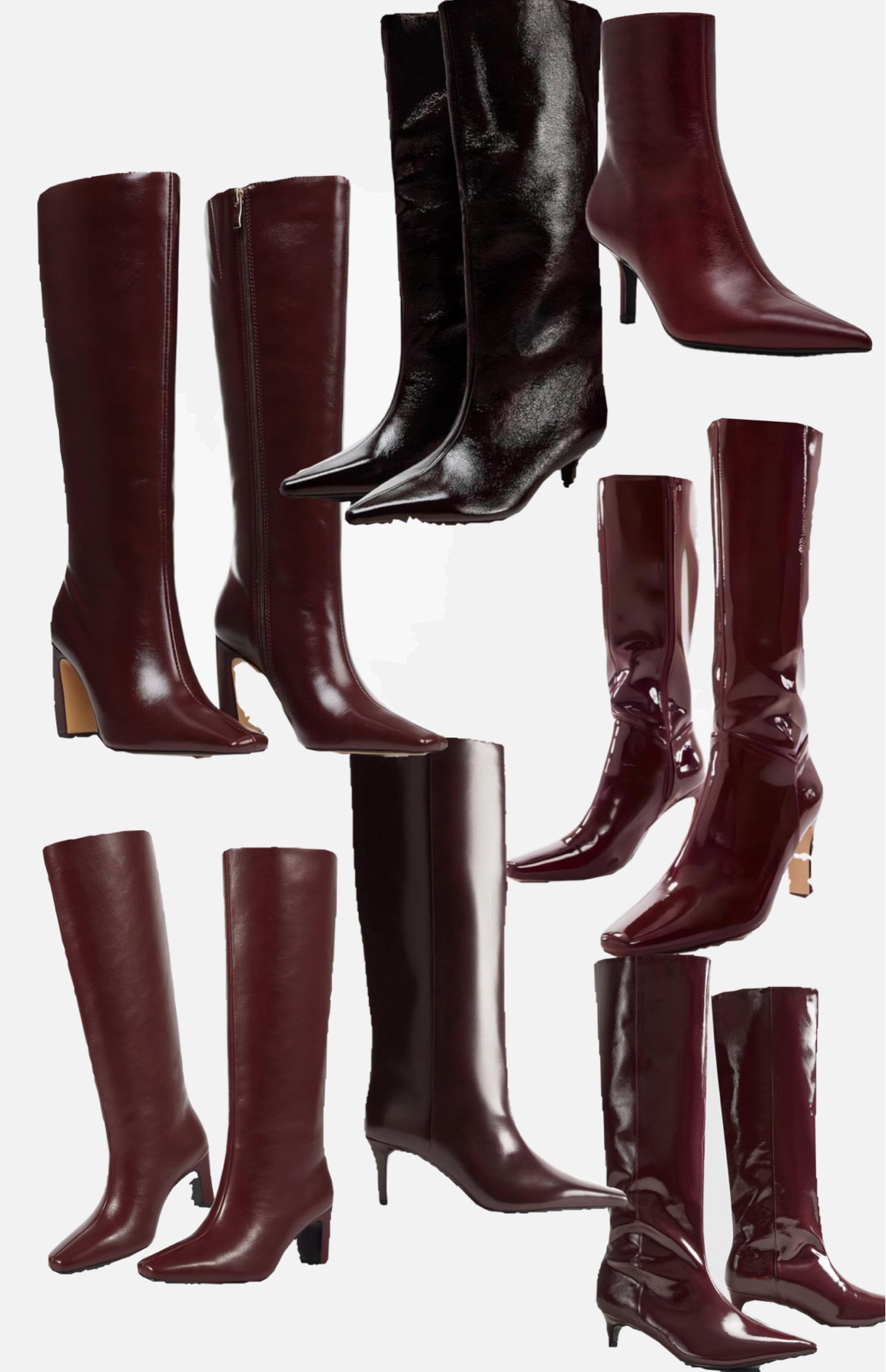 A round up of the seasons most sought after Burgundy Boots! 

#LTKStyleTip #LTKShoeCrush #LTKHoliday