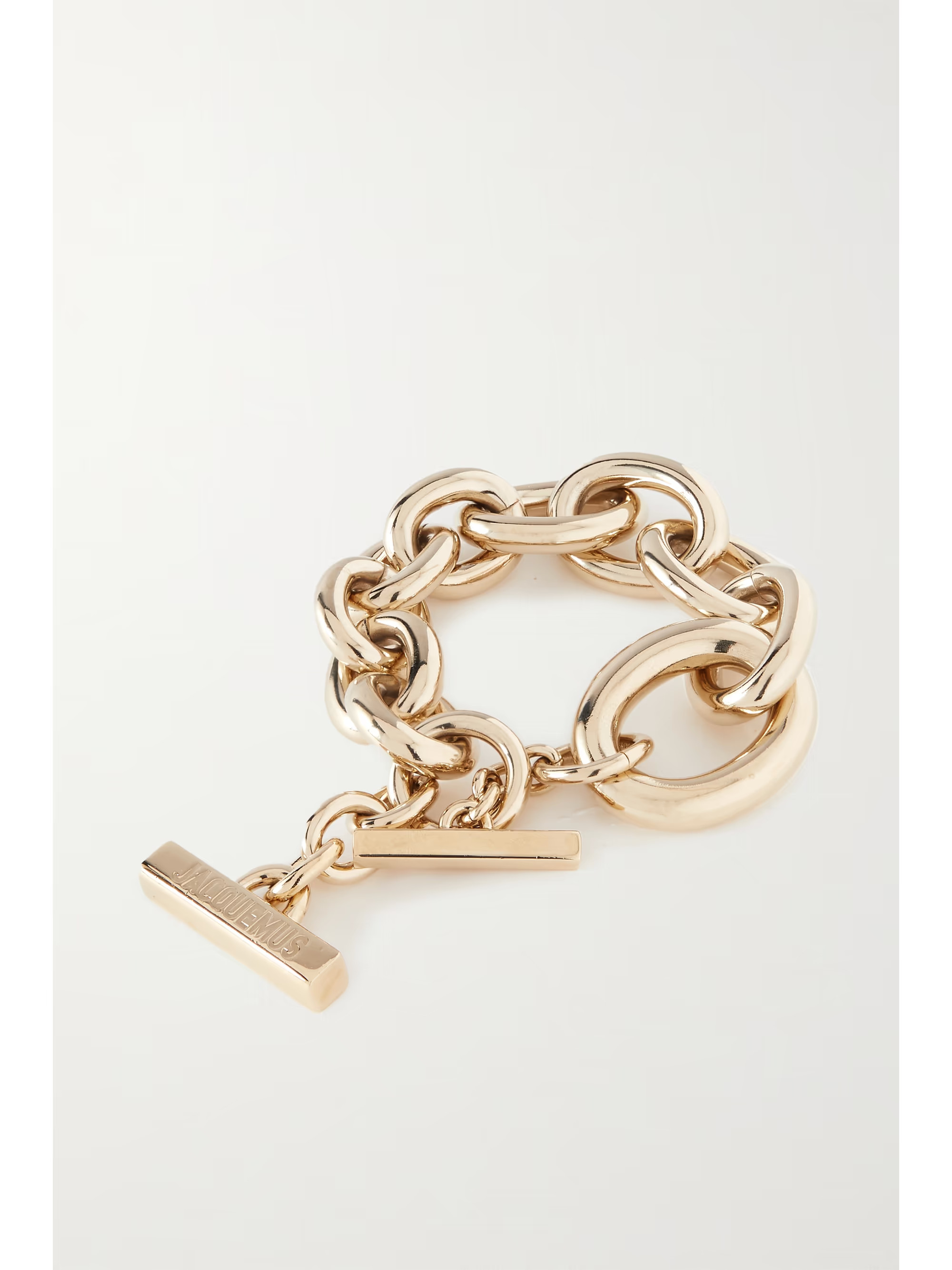 Node gold-tone bracelet | NET-A-PORTER (US)