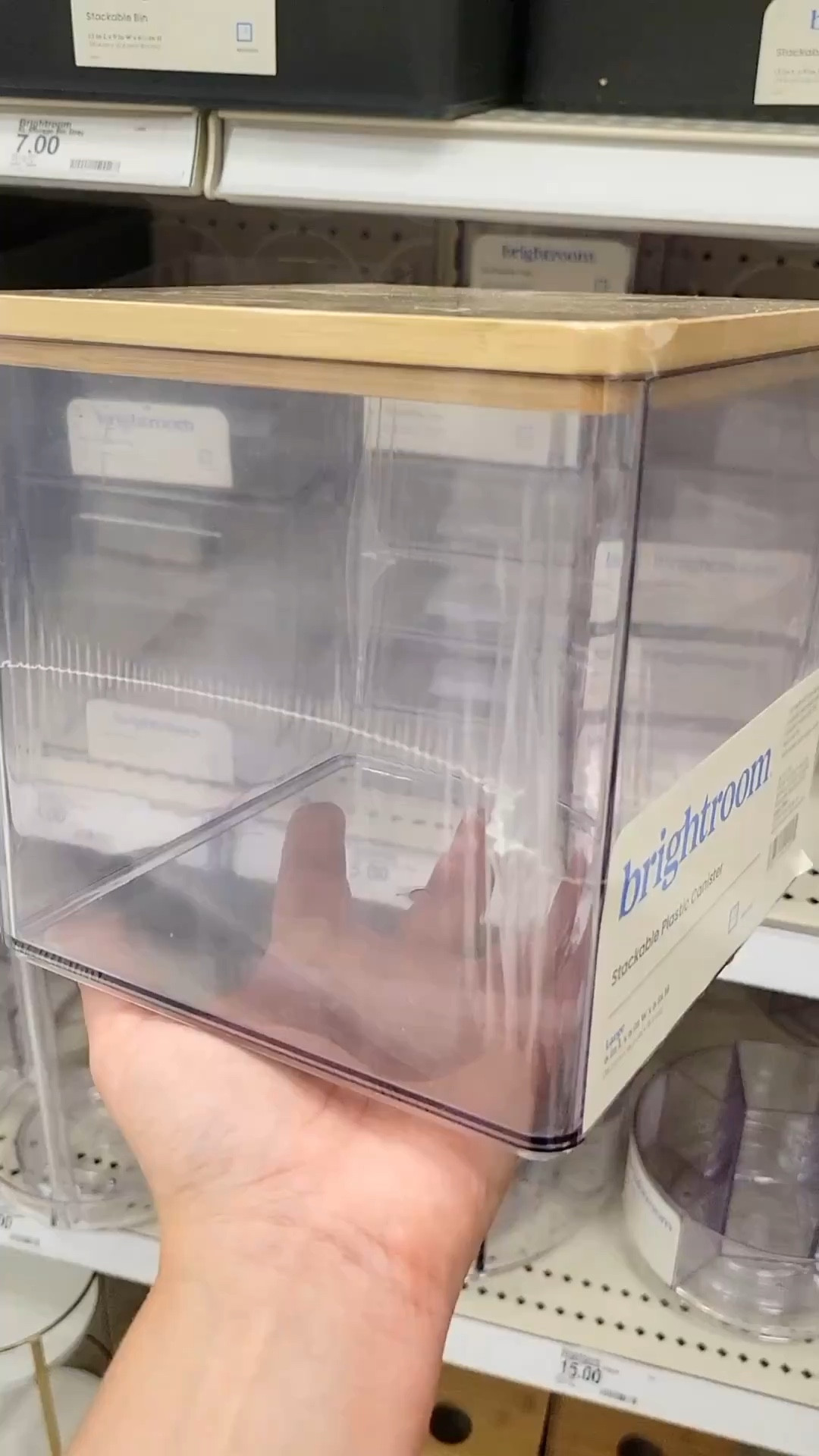 Shop these storage containers with lids - these are sooo cute.. I LOVE wood lids 😍 I'm always trying to declutter and organize! These are great for small things, bathroom products, snacks, etc. What would you store in these? 🙂 Remember get a price drop notification if you heart a post/save a product 😉 

✨️ P.S. if you follow, like, share, save, or shop my post (either here or @coffee&clearance).. thank you sooo much, I appreciate you! As always thanks sooo much for being here & shopping with me 🥹 

| kitchen organization and storage, pantry storage, bathroom storage, storage containers, containers, glass containers, containers with lids, storage containers with lids, wood lid, container and lid, target home, target style, target finds, target kitchen, target home finds, target decor, bathroom, bath, bathroom decor, hearth and hand spring, hearth and hand magnolia, kitchen, kitchen essentials, storage jars, pantry jars, pantry storage, pantry organizer, pantry organization, glass food storage, food storage, food storage containers, glass food storage, glassware | #LTKSpringSale #LTKWatchNow #LTKActive #LTKHome #LTKMidsize #LTKParties #LTKFindsUnder100 #LTKBeauty #LTKWorkwear #LTKFestival #LTKSeasonal #LTKU #LTKOver40 #LTKSaleAlert #LTKPetite #LTKFindsUnder50 #LTKStyleTip #LTKPlusSize #LTKSwim #LTKPets #LTKShoeCrush #LTKBaby
#LTKFamily #LTKWedding #LTKTravel #LTKItBag #LTKBump #LTKMens #LTKKids