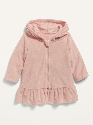 Hooded Loop-Terry Long-Sleeve Swim Cover-Up for Baby | Old Navy (US)
