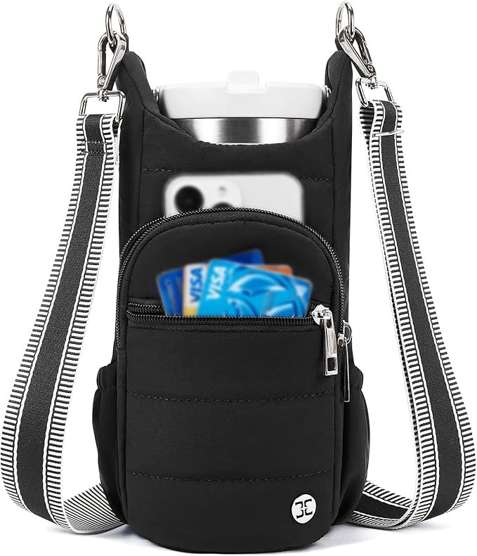 Telena Water Bottle Holder with Strap Crossbody Bags for Women for Walking, Hiking, Cycling | Amazon (US)